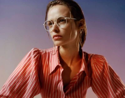 280€ Petite Lunettes de vue rondes argenté Isabel Marant IM0032 Acier inoxydable - Photo 1/4