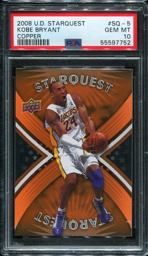 Kobe Bryant [Copper] #SQ-5 2008 Upper Deck Starquest card