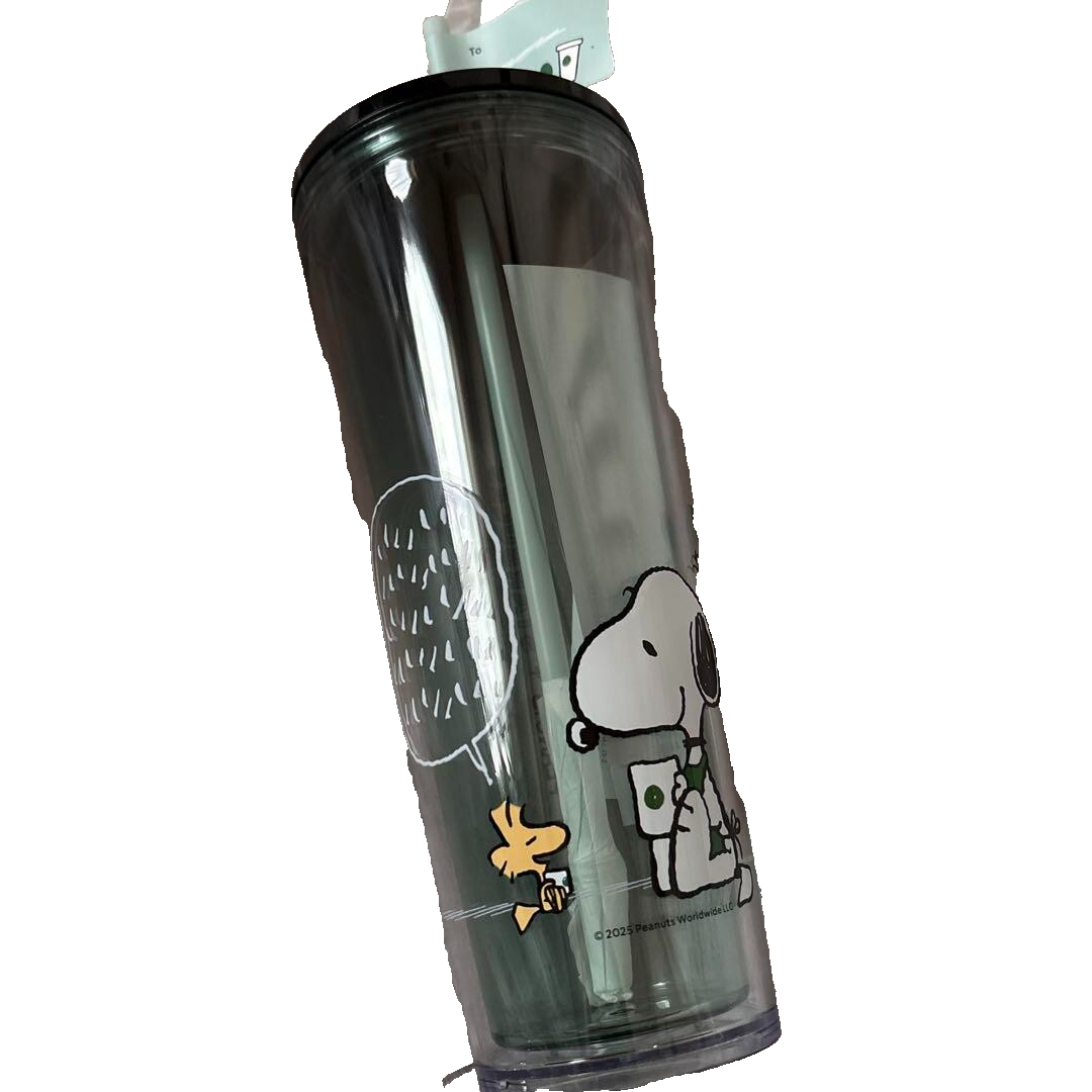 STARBUCKS JAPAN PEANUTS 2025 Joe Kind Snoopy Cold Cup Tumbler Blue
