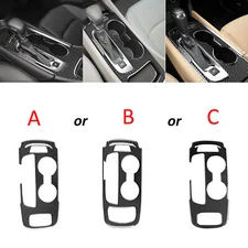 Real Carbon Fiber Console Gear Shift Panel Cover Trim For Chevrolet Malibu 16-25