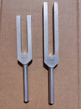 TUNING FORKS RIVERBANK LABORATORIES Geneva, Illinois 1024 C  512 C, set of 2 