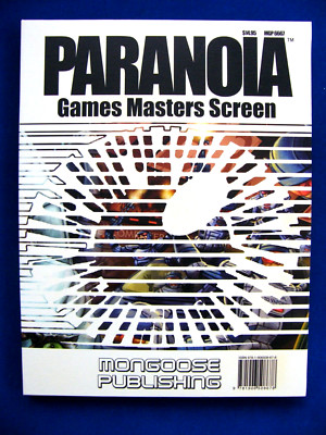 Paranoia - Games Masters Screen - Mongoose MGP6667 - sehr guter Zustand+