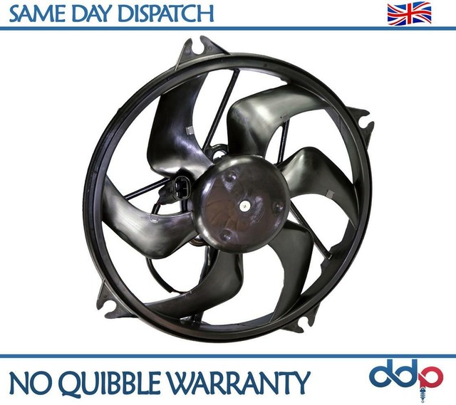 Radiator Cooling Fan For Peugeot 307 3008 5008 308 CC SW Partner RCZ 1.