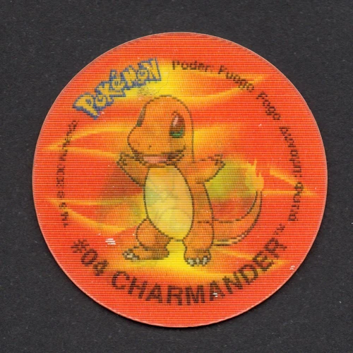CHARIZARD EVOLUTION TAZO HOLO - POKEMON TAZOS 2 ??? 2001 MATUTANO / TASTY ?
