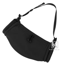 KRYDEX Tactical Soft Shell Hand Warmer Portable Drop Hanger Winter Outdoor Black