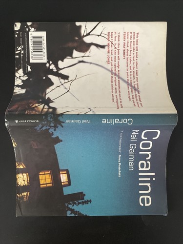 Coraline By Neil Gaiman HC (Bloomsbury) Hardcover 2002 First Edition First Print - Picture 15 of 16