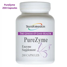 Transformation Enzymes PureZyme Protease Formula 200 Capsules