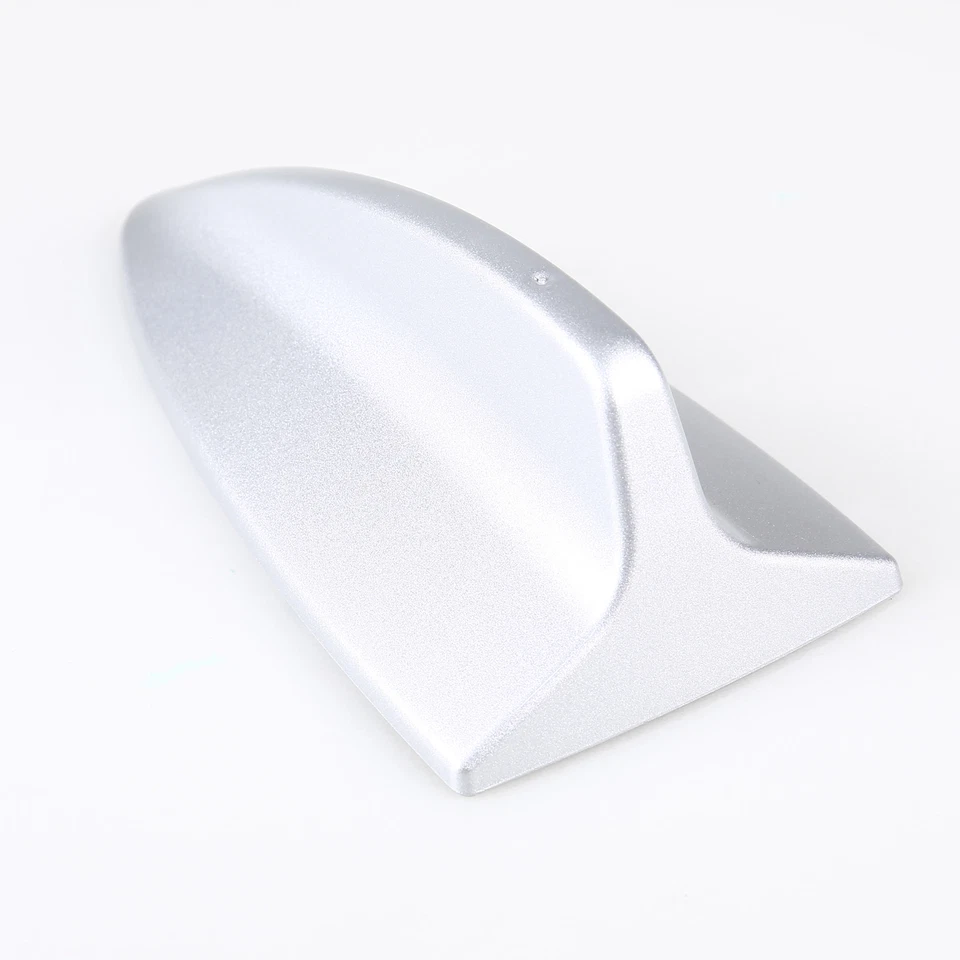 Universal Painted Silver Dummy Shark Fin BMW Style Roof Decorate Aerial Antenna - Image 3 of 4