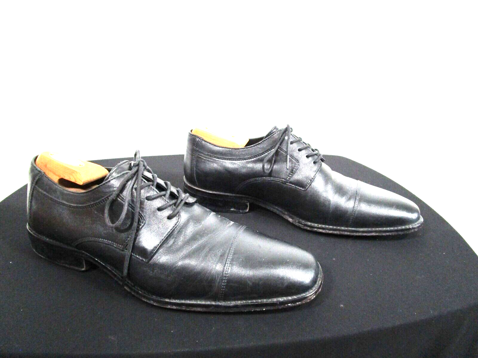 SAOLA Scarpe Oxford J. Murphy di Johnston Murphy in pelle nera punta berretta uomo 10 5 M
