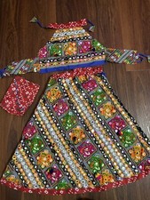 Indian Traditional Chaniya Choli Set Garba Kids Size 5- 6 Years Garba Gujarati