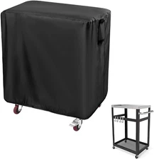 Prep Table Cover for Keter Unity Small Portable Table, 33Inch Outdoor BBQ Cart C