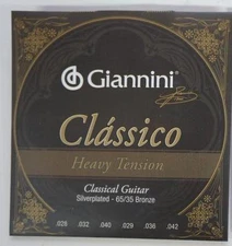 Giannini Classical Guitar Strings Heavy Tension - GENWPA