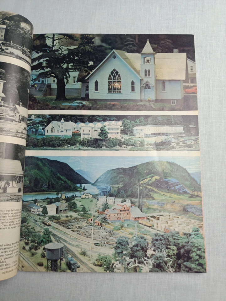Railroad Model Craftsman Magazine Train Book Hobbie Rail Oct 1976 Vintage - Image 4 of 4