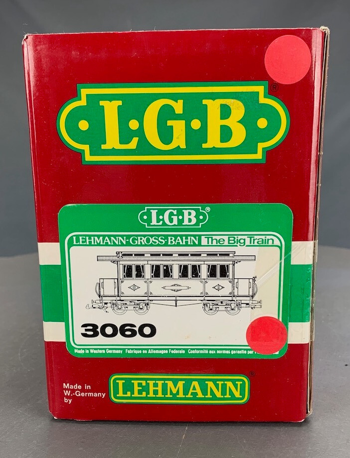 G Scale LGB 3060 Barmer Mountain Railway Passenger Coach G0622 | eBay