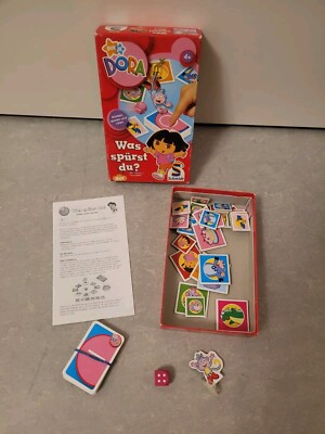 Schmidt: Nick Jr. DORA Was spürst Du? 51127 komplett mit Anleitung