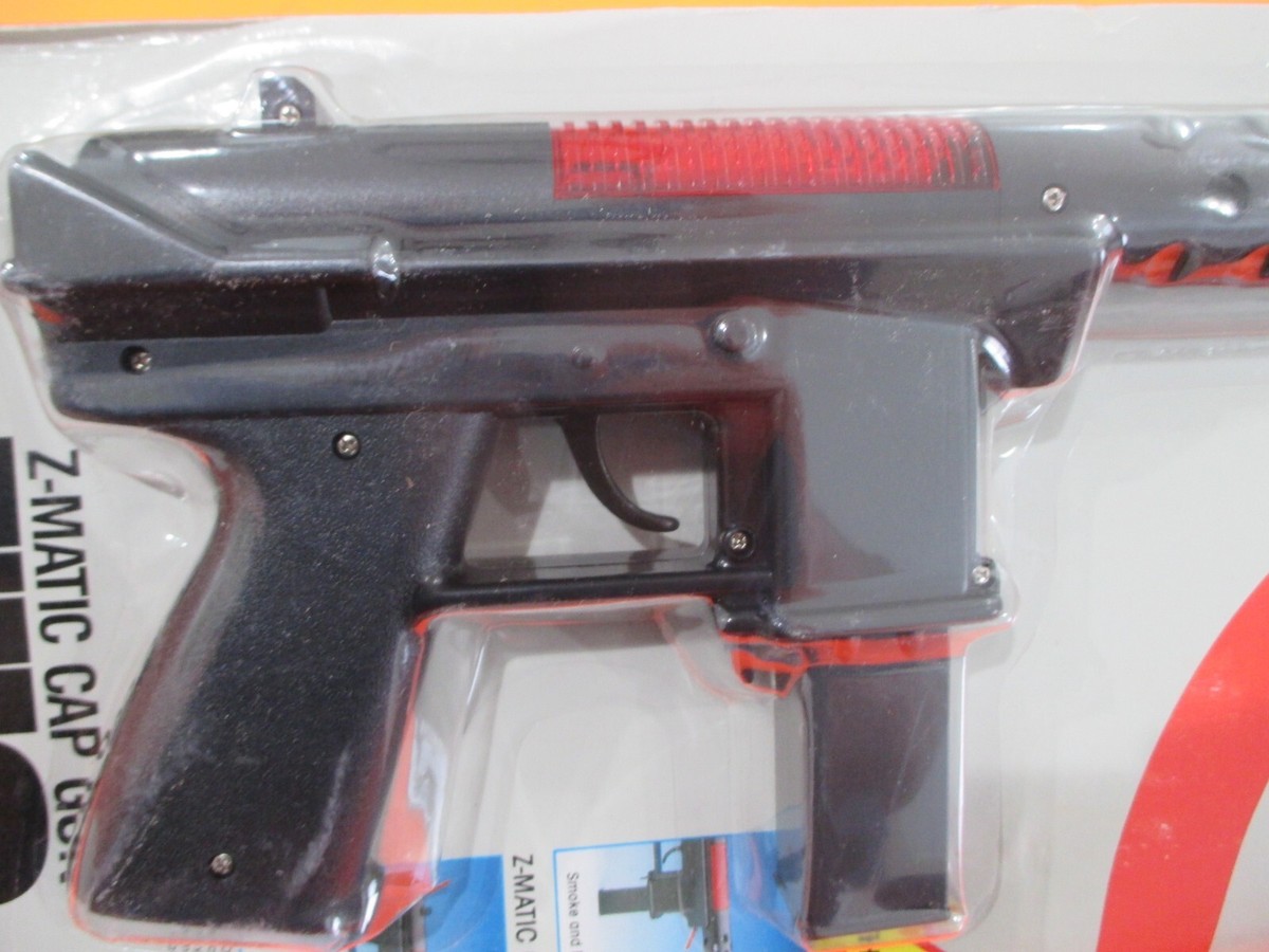 VTG 1986 LARAMI TEC-9 Z-MATIC CAP GUN # 8028-0 SEALED NOS FREE