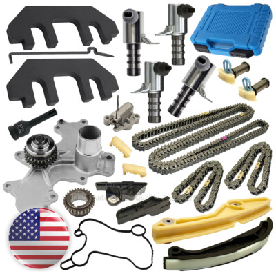 Timing Chain Kit Tool Water Pump Solenoid Actuator For Ford F-150 Crew Cab 3.5L