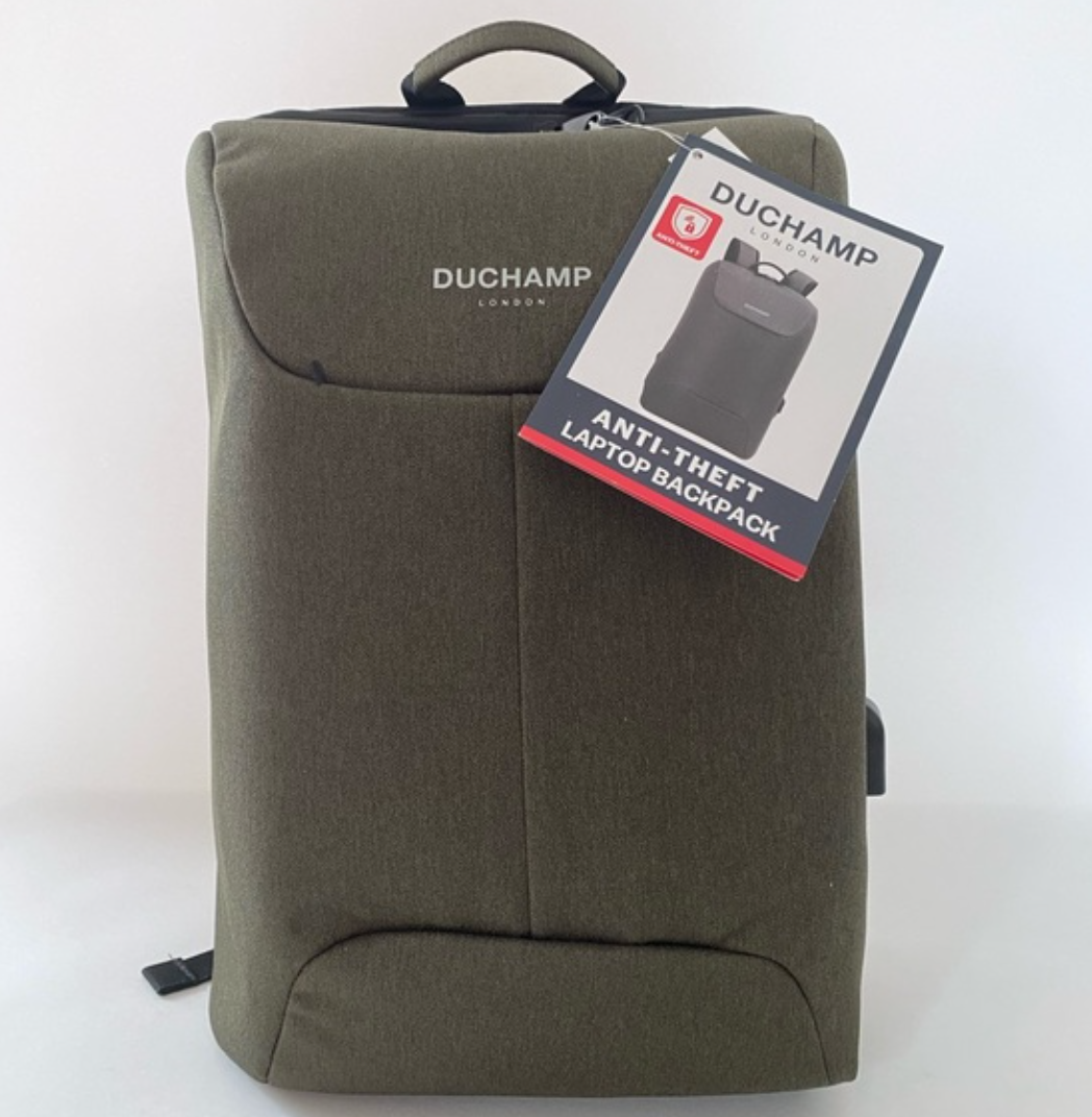 anti-theft laptop backpack duchamp NEW! Duchamp Anti-Theft Laptop Backpack