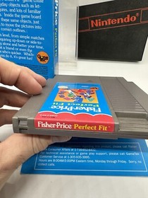 Fisher-Price: Perfect Fit Nintendo NES Complete CIB Rare Great Shape!