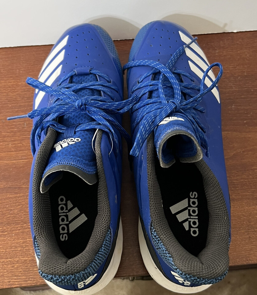 Adidas Men’s Baseball/ Soccer Cleats Size US 11 Shoes SPG 753001 Blue
