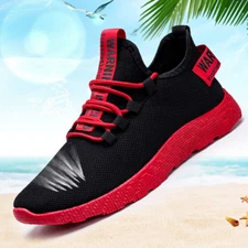 Men's Casual Shoes Athletic Running Sneakers Fashion Walking Gym Non-slip Tennis