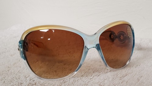 Italy Designed OVERSIZED Retro Boho Hippie Sunglasses Pink Green Blue Orange - Picture 24 of 34