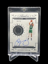 2020-21 Panini Flawless Finishes Jayson Tatum AUTO /25 Celtics FIN-JTA