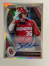 Tyler Hardman - 2021 Panini Prizm Draft Picks #PDP153 - Autograph - RC