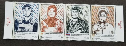 Malaysia Frontliners 2021 Covid Virus Front Line Hero Doctor (timbre MNH *inhabituel - Photo 1/6