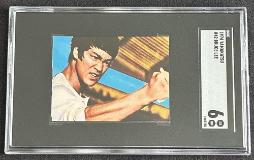 1974 Yamakatsu Enter The Dragon Bruce Lee #42 SGC 6 EX-NM