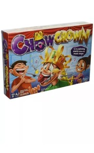 chow crown game kids electronic spinning crown snacks food kids & family game