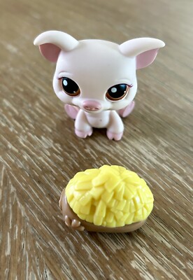 Littlest Pet Shop LPS Authentic Scholastic No number Pig | eBay
