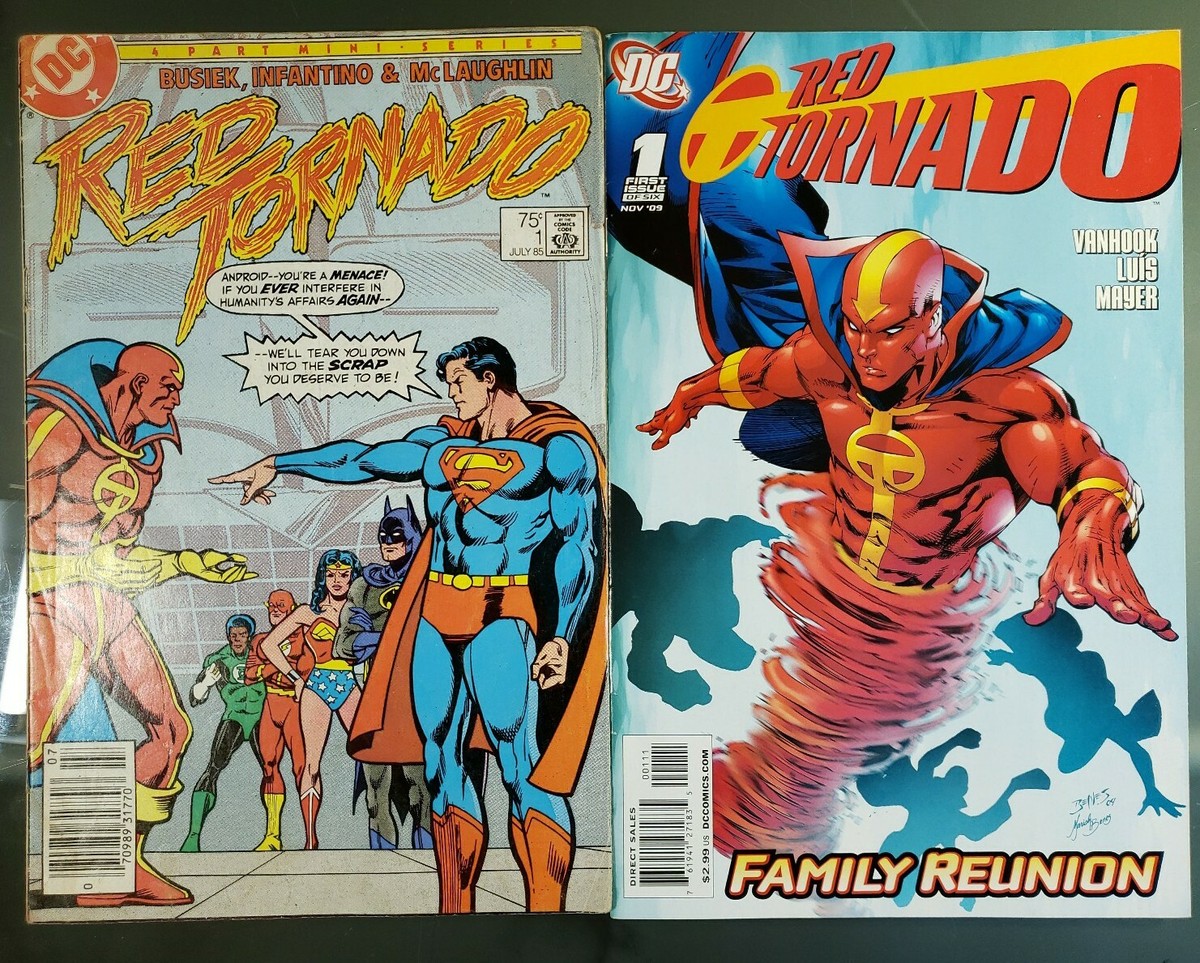 (未使用･未開封品)　TORNADO-RED TORNADO-RED wyeba8q RED TORNADO #1 VOL. 2 8.0+ 1ST APP DC COMIC BOOK X-106 | eBay