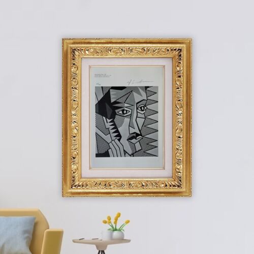 Roy Lichtenstein, Orig. Handsignierte Lithographie mit COA & Bewertung von $ 3.500 + - Bild 1 von 12