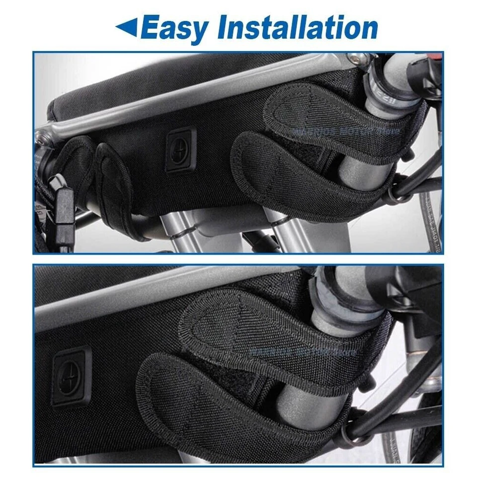 Bolsa impermeável para Kawasaki KLR650 KLR250 bolsa de armazenamento guidão bolsa de ferramentas de viagem - Imagem 4 de 4