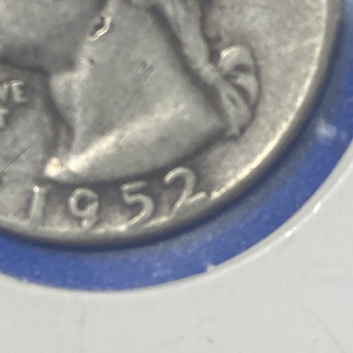 EE. UU. 1952 25C WASHINGTON CUARTO LIBERTAD PERMANENTE MONEDA COLECCIONABLE PLATA RARA EE. UU. - Imagen 14 de 24