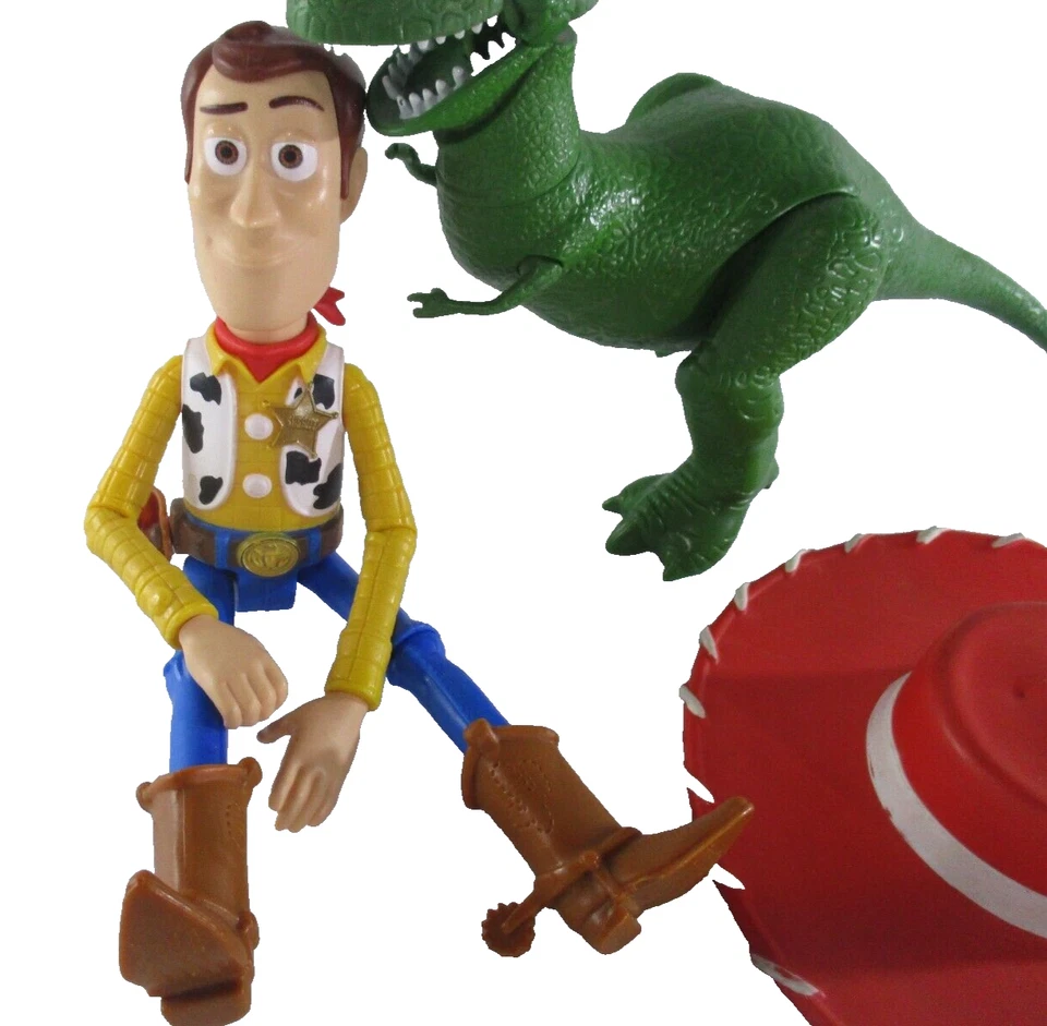 Figuras Articuladas Woody y Rex Sombrero de Jessie Toy Story 4 Disney Pixar 2013-17 Foto 2 de 4