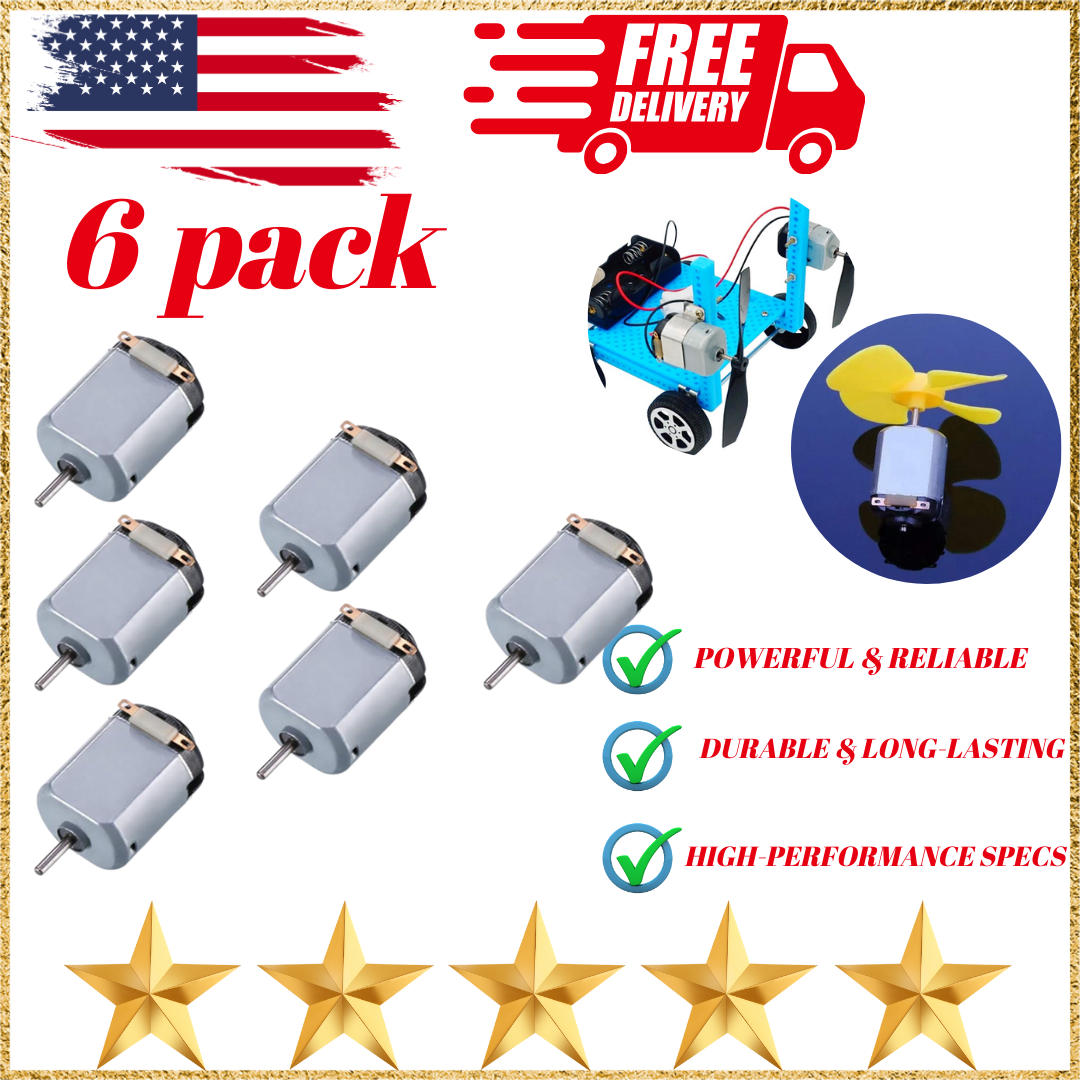 Mini El Motor DC 1.5-3V Small Electric Motor kit Arduino Hobby Science Projects