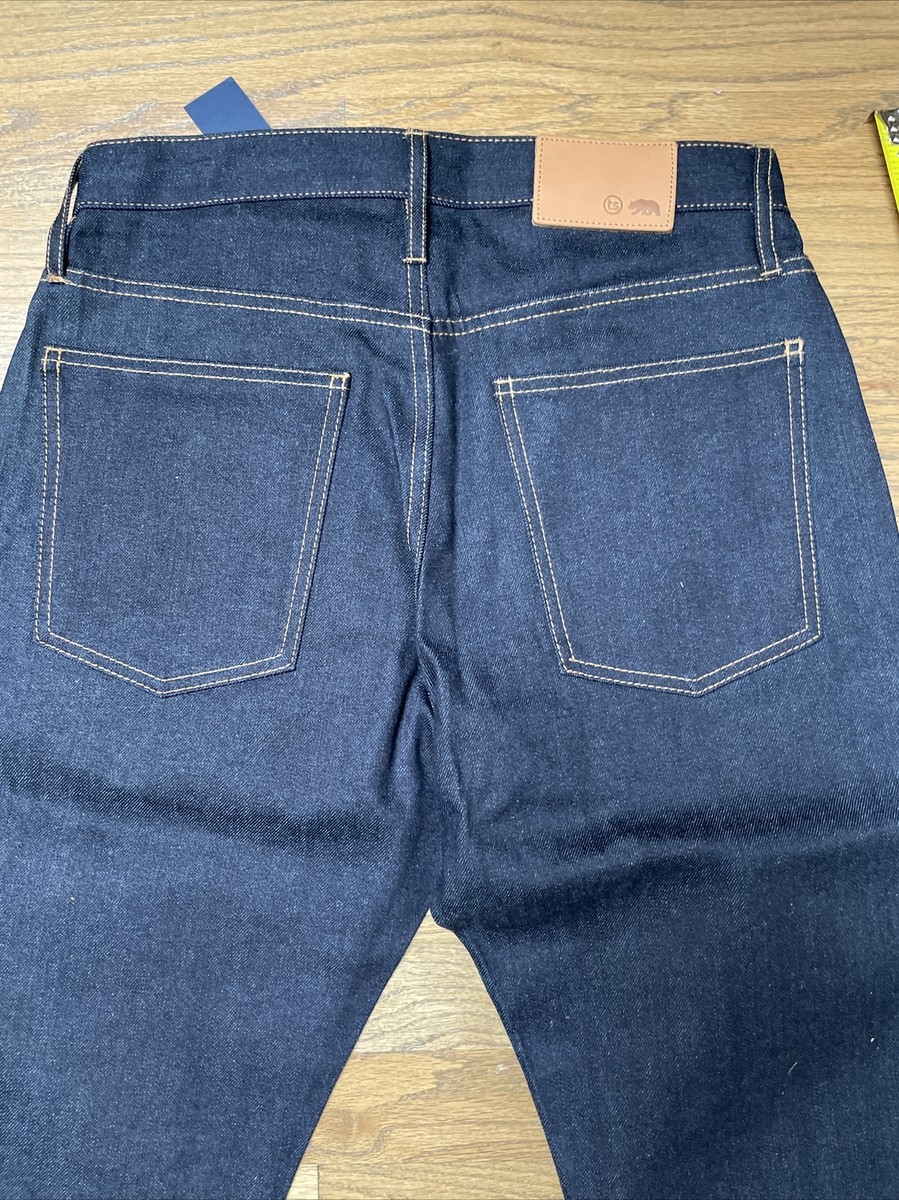 Jeans Taylor Stitch Democratic Yamaashi Orimono Recover Selvage Denim - Taglia 29x34 Blu