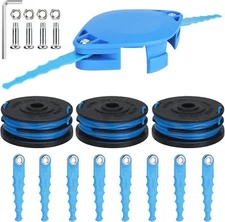 KST120x Replacement Head Blade Trimmer Spool 20ft 0.065" Compatible with Kobalt 