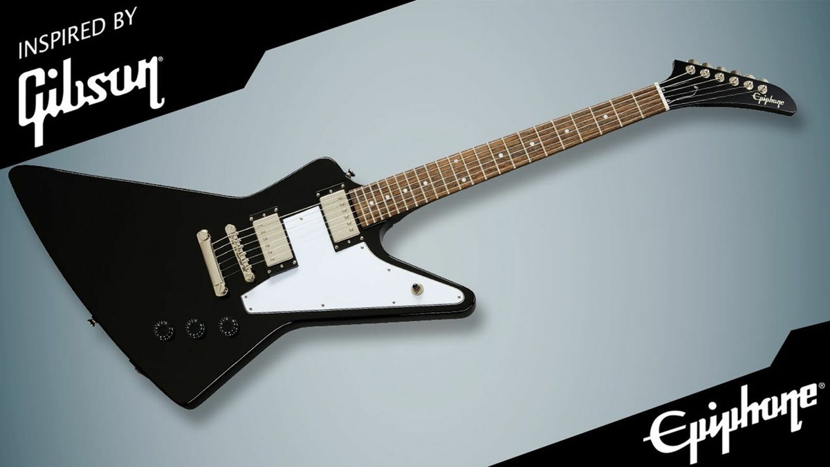 Epiphone Explorer マッドブラック エピフォン エクスプローラ Epiphone Explorer Ebony エレキギター エクスプローラー