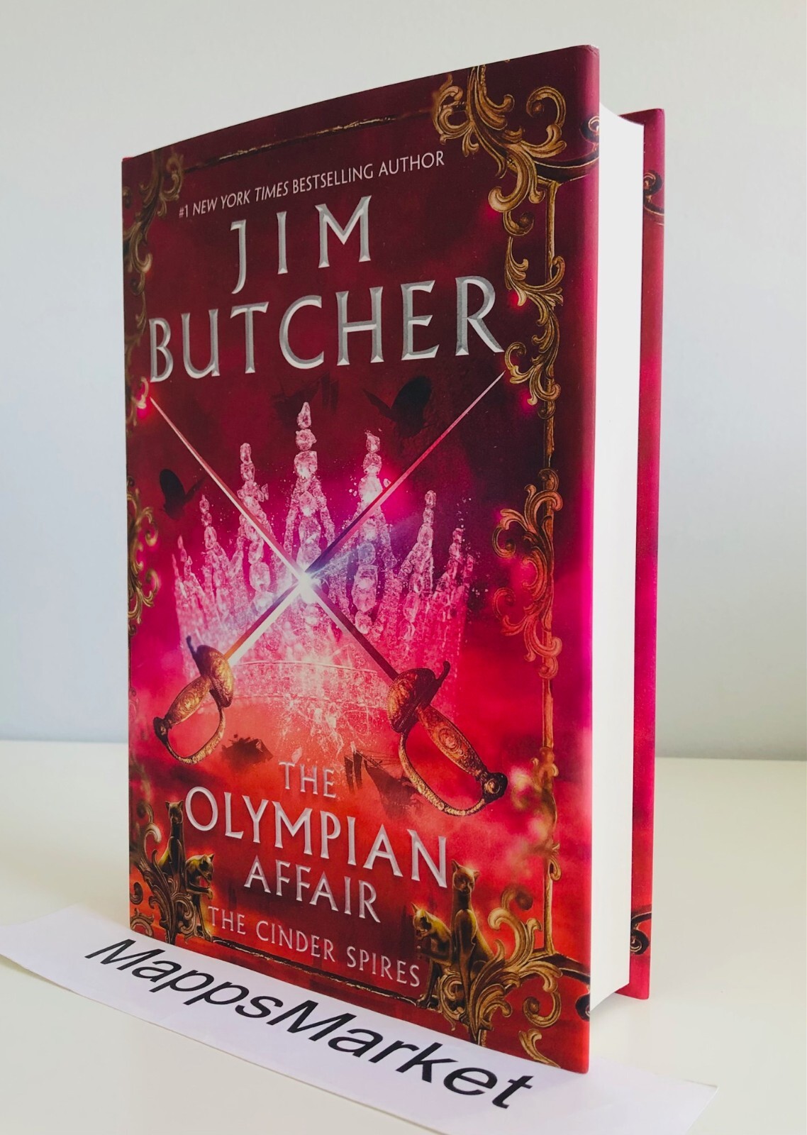 SIGNED The Olympian Affair (Cinder Spires 2) by Jim Butcher 1/1 HC
