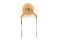 50X - .01uF/ 10nF / 10,000pF / 103  50V - Ceramic Disc Capacitor Ref  41