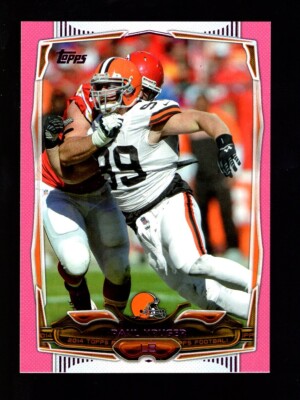 2014 TOPPS PINK #219 PAUL KRUGER 104/499 CLEVELAND BROWNS