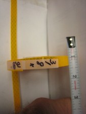 3M BRAND  4081 AMBER YELLOW GOLD ROLL REFLECTIVE TAPE 3/8" x 25' CUSTOM CUT