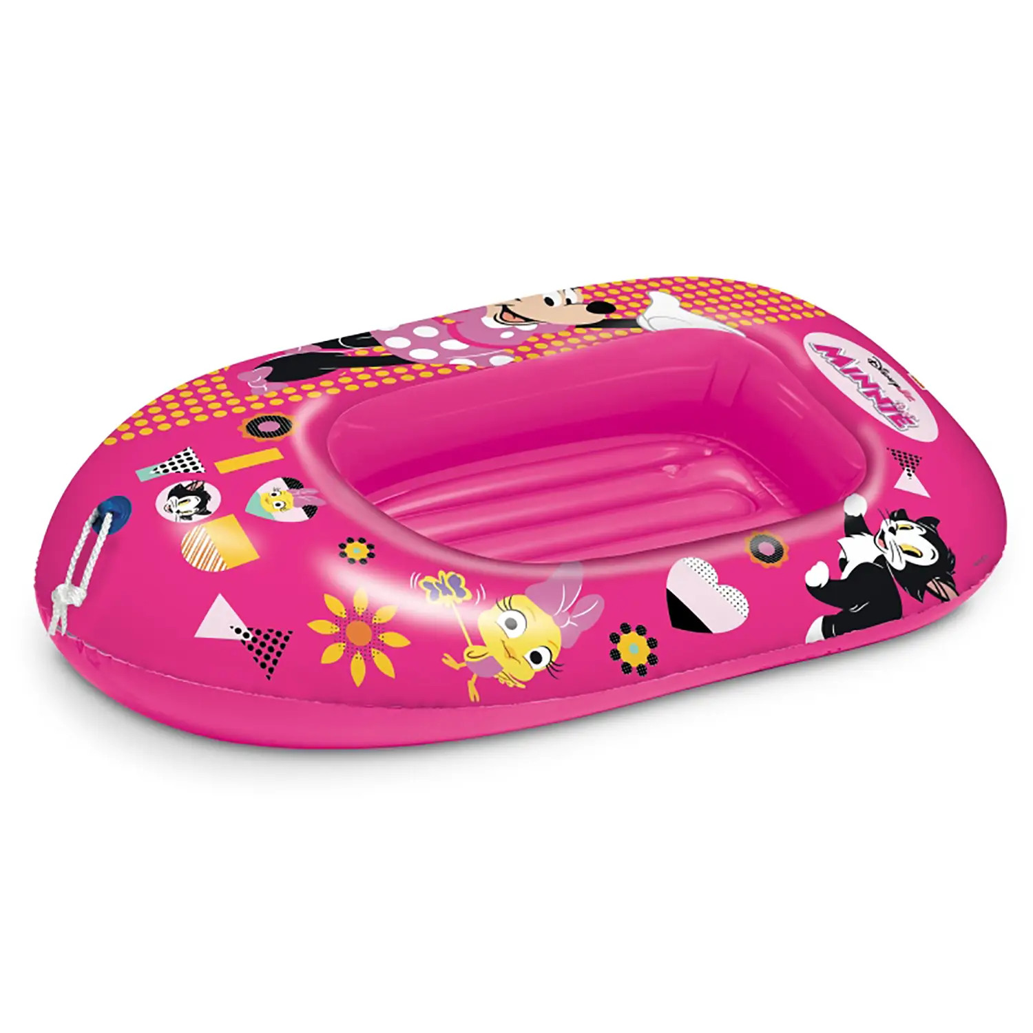 Mondo Disney Minnie Mouse Kids Vinyl Inflatable Boat Water Float 112cm (Diam)