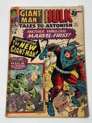 Tales to Astonish 65 Debut of New Giant-Man Costume Silver Age 1965