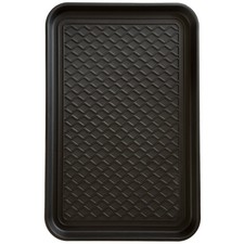 Boot Tray 15" x 24" All-Weather Indoor Outdoor Weather-Resistant Rubber Shoe Mat