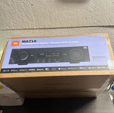 JBL MA710 7.2ch 8K Ultra HD Compatible AV Receiver, Black Used  b