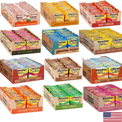 Maruchan,Instant Ramen Noodles,Ready to Eat Meals,3 Oz, 24 Count - Select Flavor